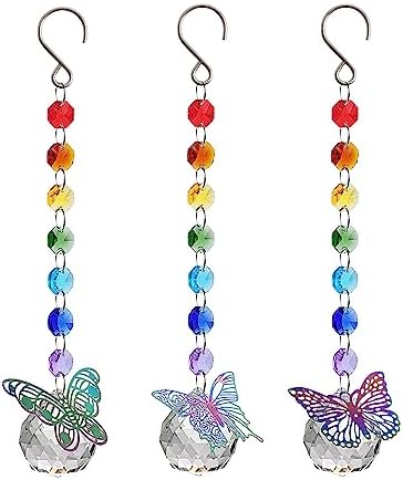 Honbay 200PCS Mini S Shape Hooks Stainless Steel Tiny Ornament Hooks Crystal Bead Curtain Hooks for Suncatchers Chandelier Crystal Lamps and Christmas Tree Decoration - Image 5
