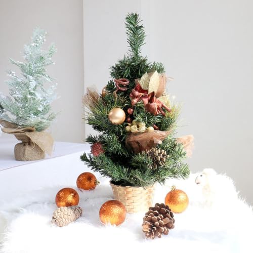 Ipetboom 6pcs Desktop Christmas Tree Stand with Plastic Base for Mini Trees - Image 4