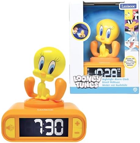 LEXiBOOK, Titi Nightlight Alarm Clock, RL800TW by Lexibook