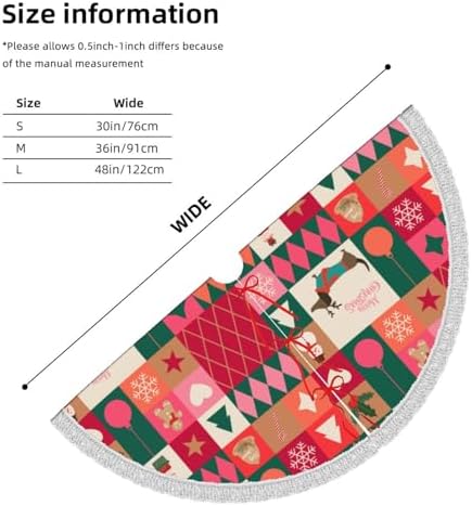 Dachshunds Christmas Tree Skirt 36 Inch - Image 7