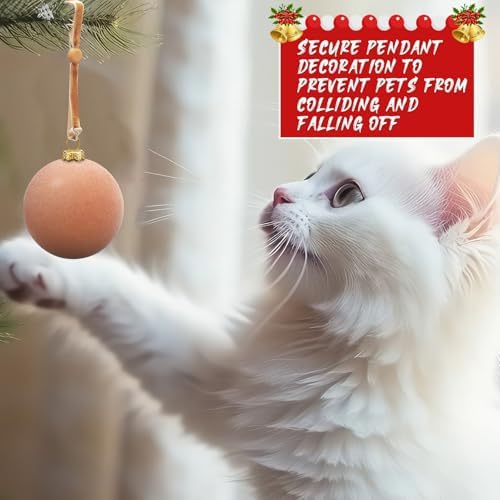 Daifunli 100 Pcs Christmas Velvet Ornament Strings Adjustable Ornament Hooks Non Slip Hangers Hooks Tree for Christmas Tree Decorations(Gold) - Image 4