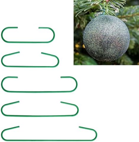 100pcs Christmas Ornament Hooks Metal Hook Holder Christmas Tree Pendant Hanging Decoration for New Year - Image 6
