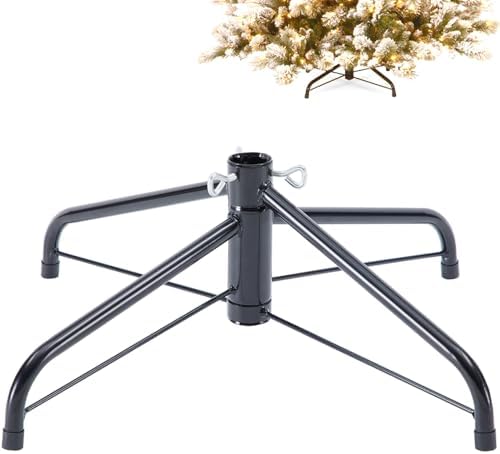 Artificial Christmas Tree Stand for 4 to 6 Foot Trees ,Fits 1.0-1.25 Inch Pole by fairy+maker