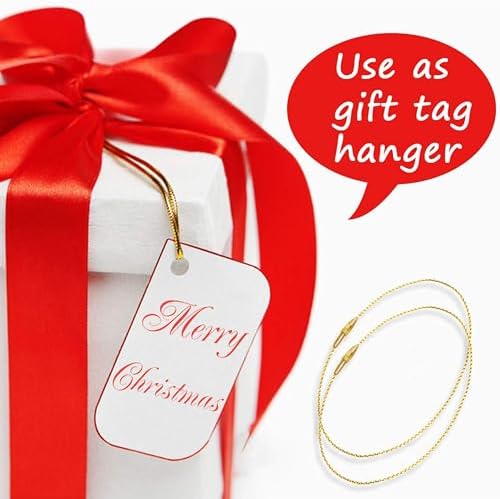 Christmas Tree Ornament String Hanger Precut Ribbon Hook with Snap Fastener - Image 6