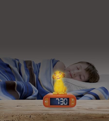 LEXiBOOK, Simba Nightlight Alarm Clock, RL800AN - Image 5