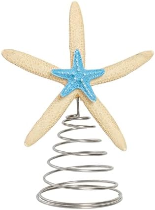 Summer Tree Topper, Starfish Christmas Tree Topper, Summer Tree Ornaments Christmas Tree Decor for Holiday Xmas Party Home (Starfish, One Size) by Unknown