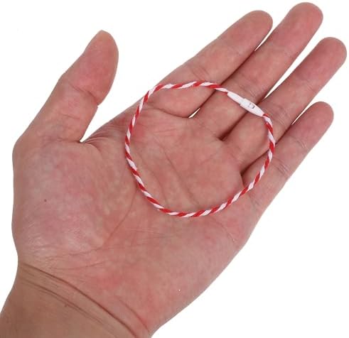 500pcs Christmas Ornament Ties: Ropes Cotton Ropes Hooks Hangers Rustic String Tree for Christmas Xmas Decorations???red??? - Image 7