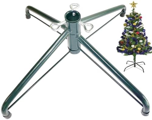 Christmas Tree Stand for 4 to 6 Foot Trees, Fits 0.7-0.86 Inch Pole by EasyBravo