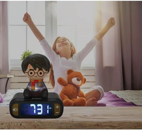 LEXiBOOK, Harry Potter Nightlight Alarm Clock, RL800HP - Image 4