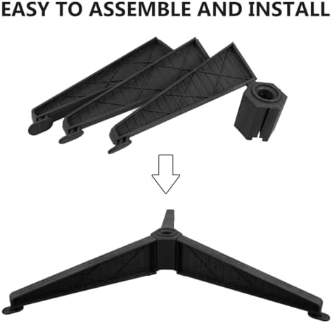 Angoily Christmas Tree Stand, Plastic Christmas Tree Legs Replacement, Artificial Xmas Tree-Base Replacement, Base Stand Holder for Xmas for Artificial Black Stable Support Quick Assembly Space Save - Image 7
