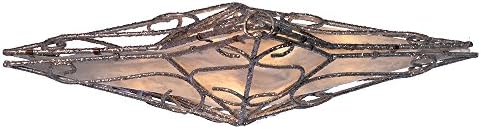 Kurt Adler UL 10-Light Metal Trimmed Capiz Inspired Star Treetop - Image 6