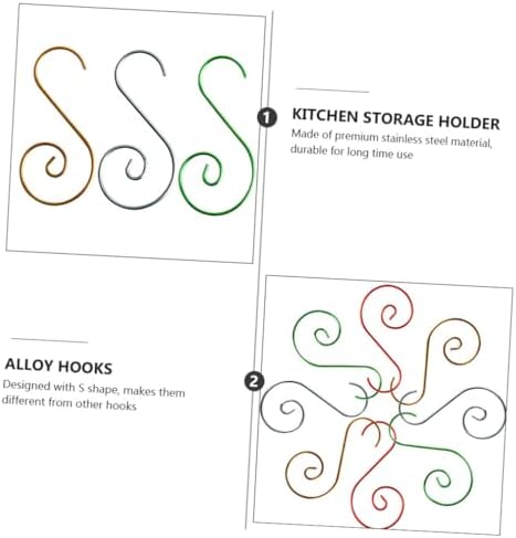 100pcs Christmas Tree Hooks Metal Ornament Hangers for Holiday Decor Sturdy for Stockings and Festive Displays for Home Event Use - Image 6