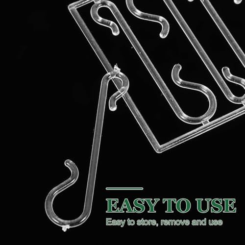 100pcs Plastic Christmas Tree Ornament Hooks for Easy Hanging - Image 7