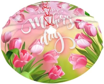 Mother's Day Christmas Tree Skirt 48" for Xmas Halloween New Year Holiday Party Home Tree Mat Decor Ornaments Decoration - Image 7