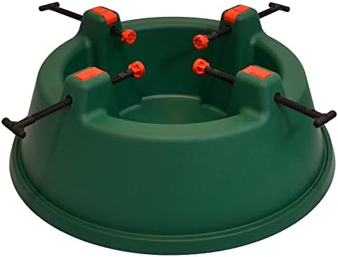 Green Wide Mouth Simple Set Live Christmas Tree Stand -Hold Trees Up to 8ft by Northlight