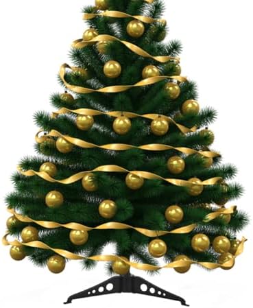 Milisten 6pcs Plastic Xmas Tree Bases Xmas Tree Holders for Christmas Decoration Fixing Tools Lightweight Dark Green Fixators - Image 5