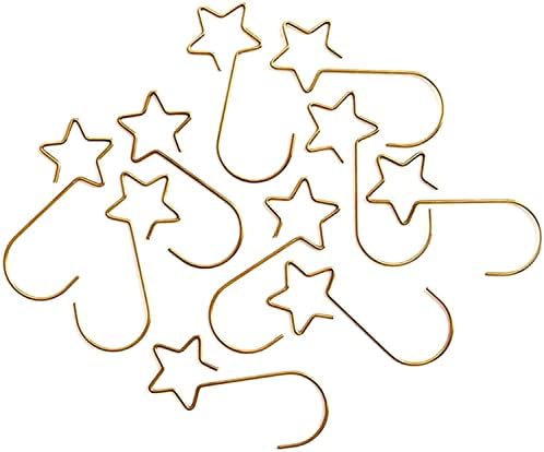 100 Pcs Metal Star-Shaped Hangers Christmas Ornament Hooks, Christmas Tree Hooks for Xmas Tree Hanging Decoration - Image 2