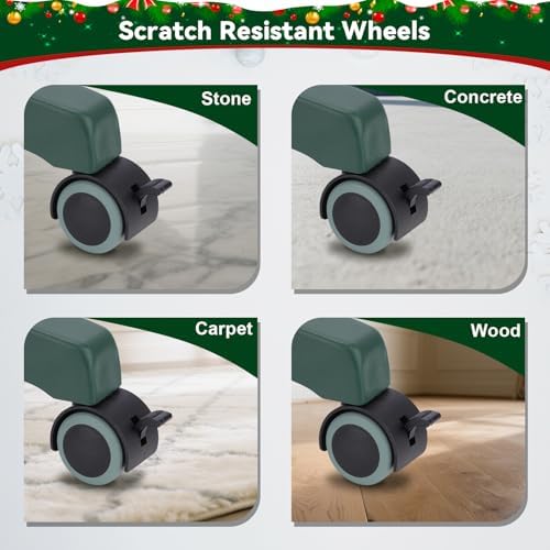 Rolling Christmas Tree Stand Base with Wheels Fits 7.5 Ft Artificial Tree - Image 6