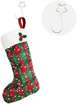 100pcs Christmas Tree Ornament Hooks Wire Hangers for Easy Decoration for Baubles Stockings and Everyday Use for Holiday Festivities - Image 3