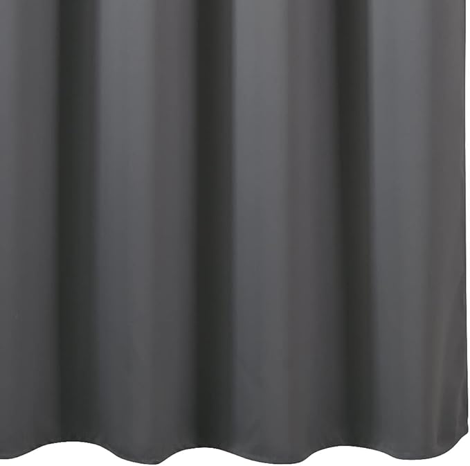 LEMOMO Grey Blackout Curtains/52 x 72 Inch/Set of 2 Panels Thermal Insulated Room Darkening Curtains for Bedroom