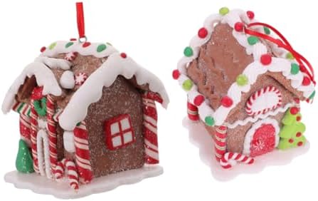 Levemolo 2pcs Ornaments for Christmas Tree Hanging Decorations for Holiday Home Decor Festive Tree Accents Family and Friends by levemolo