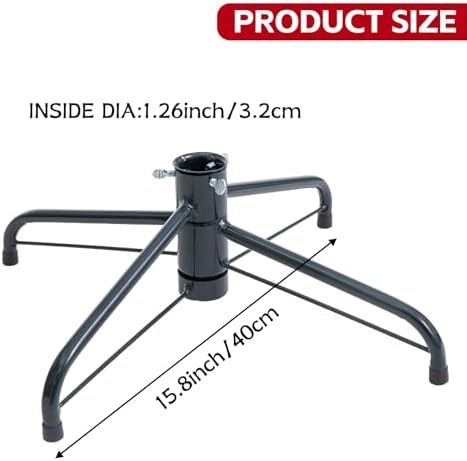 Metal Christmas Tree Stand for 3 Ft to 7 Ft Christmas Artificial Trees - Image 2