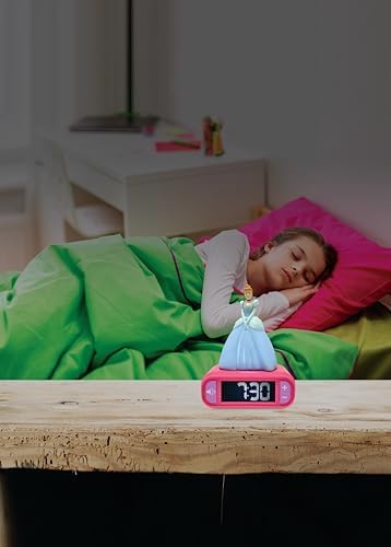 LEXiBOOK, Disney Princess Nightlight Alarm Clock, RL800DP - Image 5