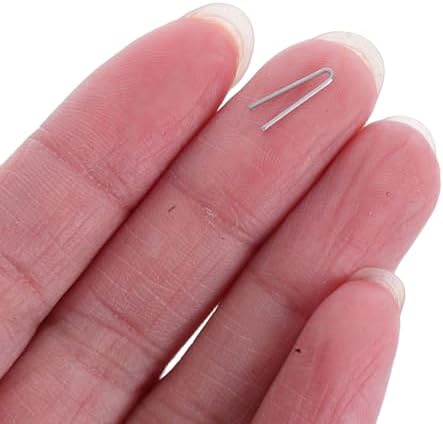 100pcs Tungsten Wire U Shaped Hanger Hooks for Jewelry and Ornaments - Image 4