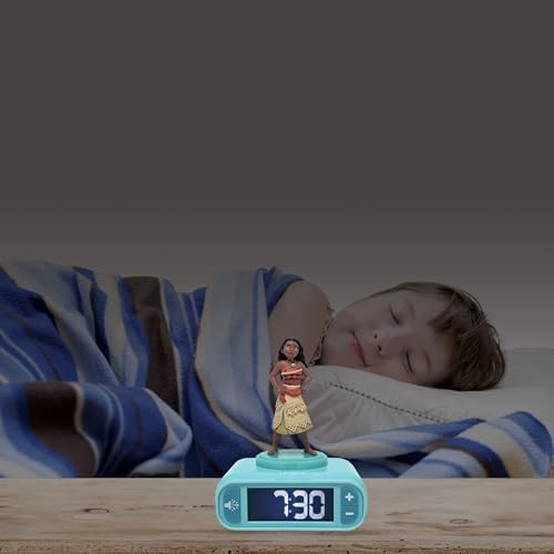 LEXiBOOK, Moana Nightlight Alarm Clock, RL800VN - Image 4