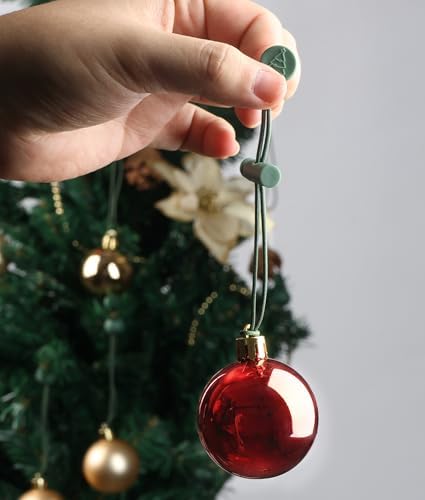 Ornament Hooks – Essential Christmas Tree Decorating Hangers Great Xmas Ornament Hooks for Hanging Christmas Decorations 35 PCS(Green) - Image 5