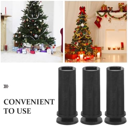 10pcs Artificial Christmas Tree Replacement Stand, Black Plastic Base - Image 7