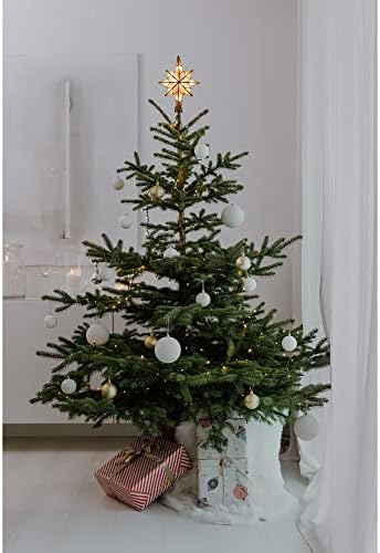 Kurt Adler 10-Light Capiz Star of Bethlehem Clear Treetop - Image 3