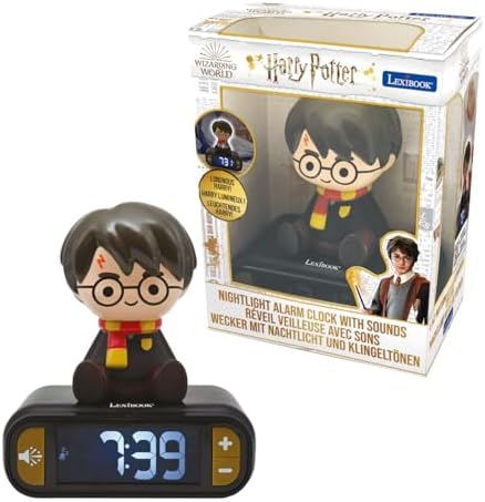 LEXiBOOK, Harry Potter Nightlight Alarm Clock, RL800HP by Lexibook