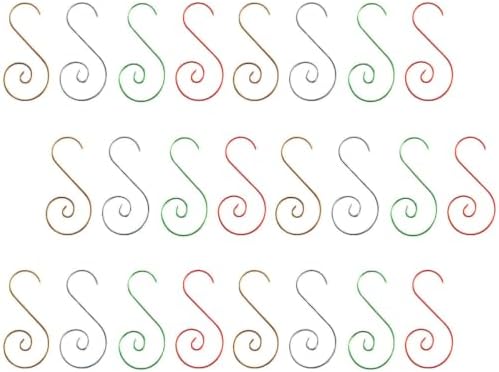 50pcs Christmas Garland Hooks Galvanized Steel Creative Hanging Hook by UONLYtech