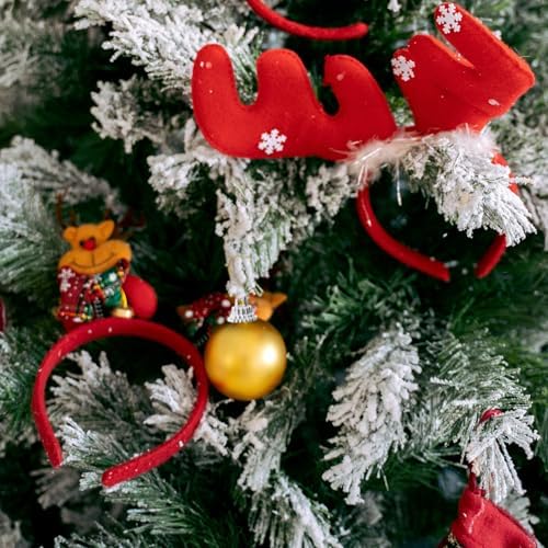 Kichvoe 1 Set Round Christmas Ornament Caps Plastic Christmas Replacement Ornament Hangers Caps for Christmas Tree Glass Porcelain Ceramic DIY Decor Silver - Image 4