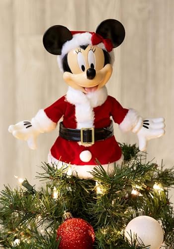 8.5-Inch Disney Minnie Mouse Tree Topper - Image 2