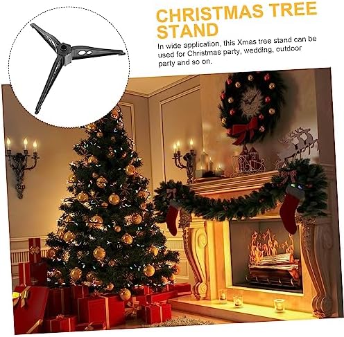 WOONEKY Christmas Tree Stand Base Holder for Artificial Trees Detachable Plastic Stable Structure for Christmas Decorations and Other Pole Support - Image 3