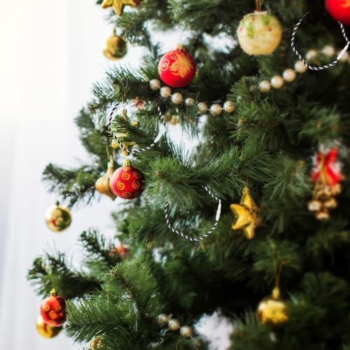 Healifty 500pcs Christmas Ornament Hanging Strings with Snap Lock Clasps - Image 7