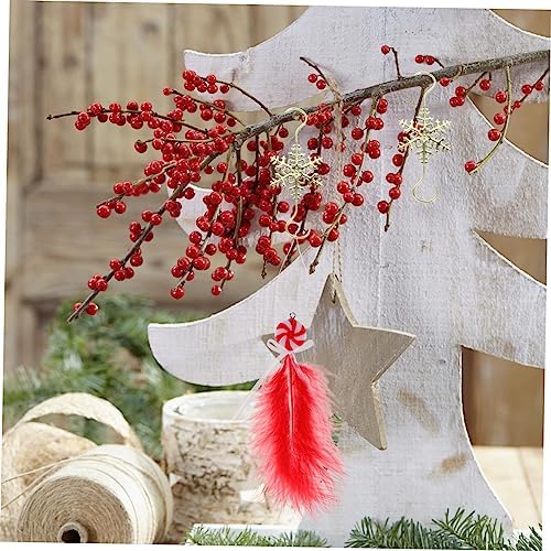 10pcs Christmas Snowflake Hooks Mantel Hangers for Stockings and Ornaments Punch Fireplace Decoration for Holiday Displays - Image 3
