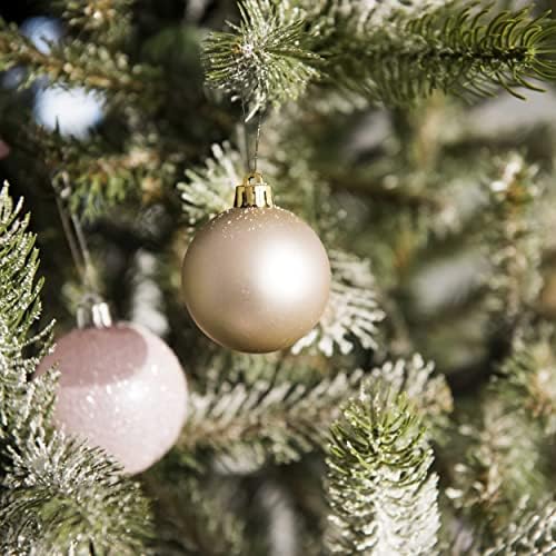 Christmas Tree Ornament String Hooks - Silver Easy Snap Ribbon 200 Pk - Image 2