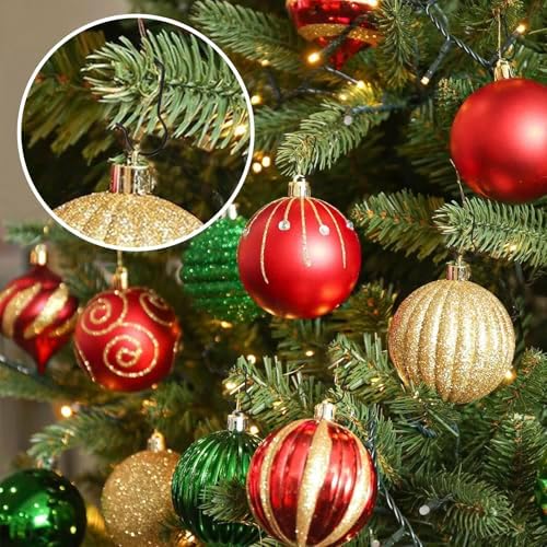 Ornament Hooks, 200 Pack Ornament Hangers, Christmas Ornament Hooks, Ornament Hooks for Christmas Trees, Christmas Hooks for Ornaments, Christmas Tree Hooks Ornaments Christmas Tree Decorations, Black - Image 4