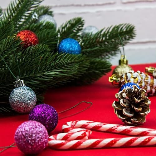 Christmas Tree Ornament String Hanger Precut Ribbon Hook with Snap Fastener - Image 7