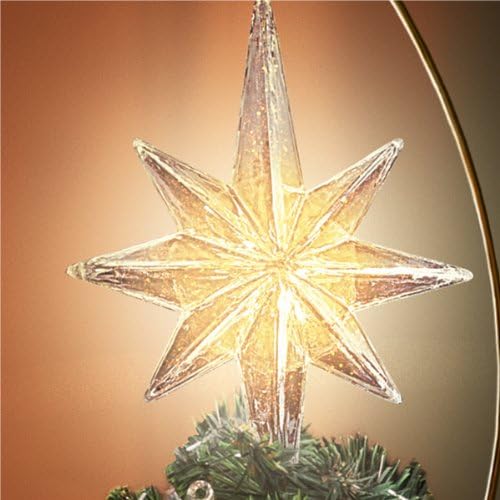 Thomas Kinkade Holidays in Motion Rotating Illuminated Tree Topper Animated Christmas Decor by The Bradford Editions - Image 2