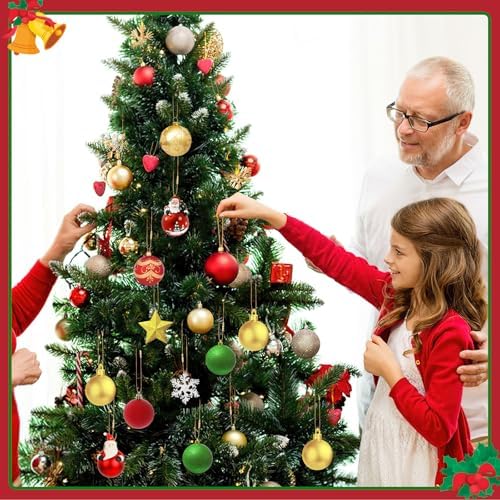FEBSNOW 500Pcs Christmas Ornament Hangers, Gold Hanging Strings with Snap - Image 6