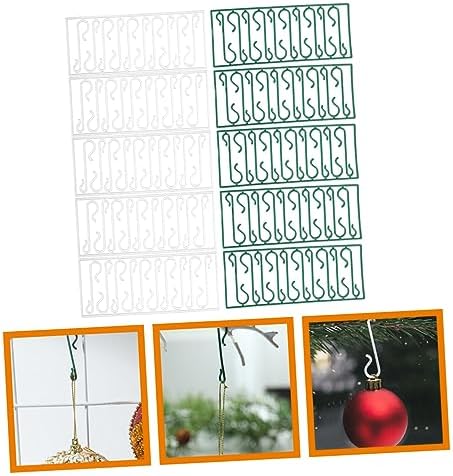 100pcs Holiday Hooks for Christmas Tree Decoration Hanging Hooks for Ornaments Xmas Supplies Holiday Parties - Image 4