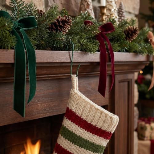 OUNONA 300pcs Christmas Bulb Hangers Hooks, Heavy Duty Wire Tree Ornament Hooks, Non-Slip Mini Decorative Hangers, Reusable Keepers for Balls and Keepsakes - Image 6