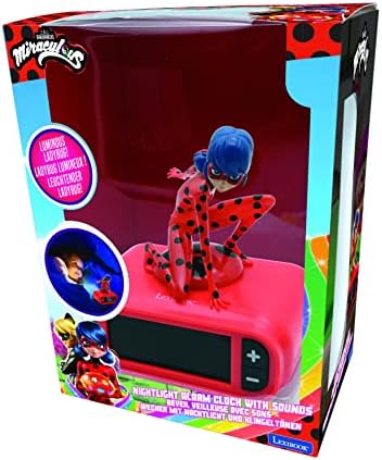 LEXiBOOK, Miraculous Nightlight Alarm Clock, RL800MI - Image 5