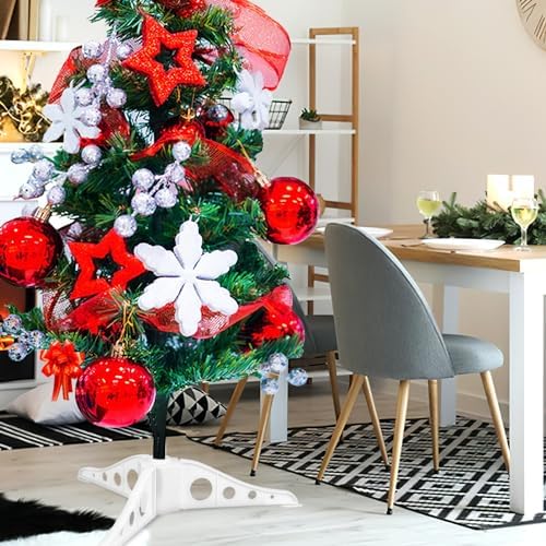 VANZACK Replacement Xmas Tree Stand Base, Artificial Christmas Tree Stand, Holder for Home Party Decoration - Image 2