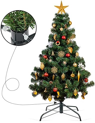 Hotop 2 Pcs 24"&16" Large Christmas Tree Stand Artificial Base,Dark Green - Image 5