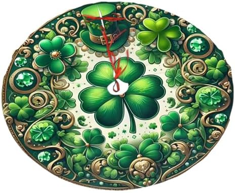 St. Patrick's Day Tree Skirt Christmas Tree Ornaments Tree Skirt for Christmas Decoration 30" by Majoug